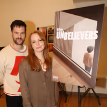 Photos: The Cast of Manhattan Theatre Club's THE UNBELIEVERS Meets the Press