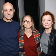 Photos: Jodie Foster Visits OEDIPUS Starring Mark Strong and Lesley Manville