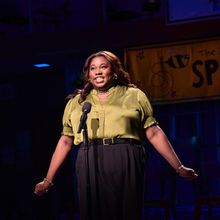 Photos: Alex Newell, Nina White and Julian Sewell in SPELLING BEE