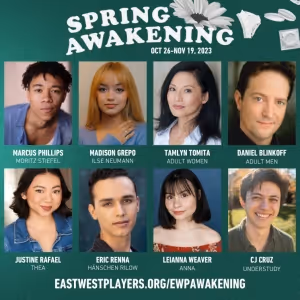Cast Set For SPRING AWAKENING at East West Players