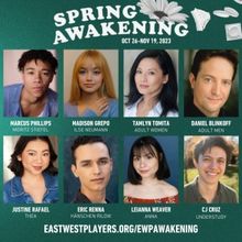 Cast Set For SPRING AWAKENING at East West Players