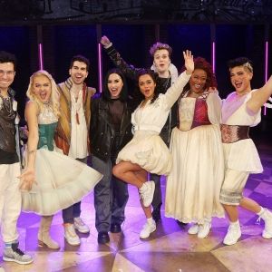 Photos: Demi Lovato Visits & JULIET on Broadway