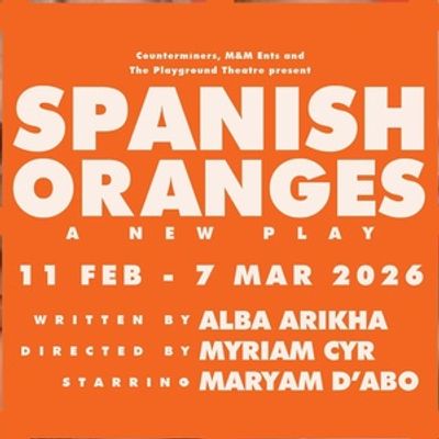 SPANISH ORANGES World Premiere To Open At The Playground Theatre In February
