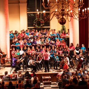 Photos: West End Stars Join National Youth Music Theatre For A Christmas Celebration