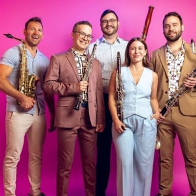 Music Mondays Brings Akropolis Reed Quintet and Baritone Kenneth Overton to Advent Lutheran Church