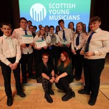 Perth and Kinross Percussion Ensemble Wins National Ensemble Competition Run By Scott