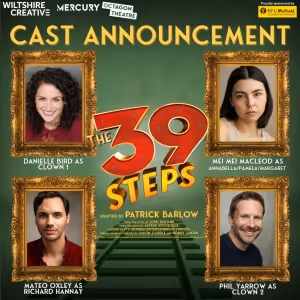 Full Cast Set For Patrick Barlow's Adaptation of THE 39 STEPS