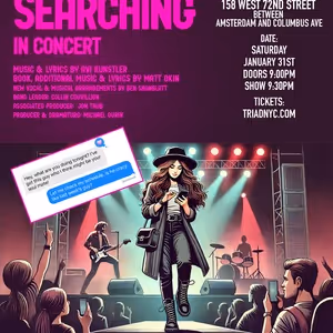Cast Announced For SELECTIONS FROM THE ROCK MUSICAL SOUL SEARCHING IN CONCERT At The…