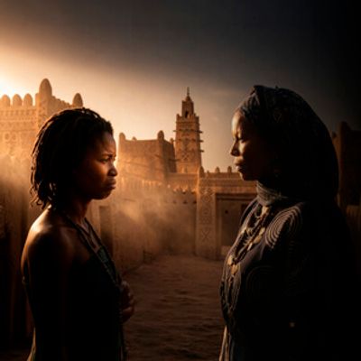 Cast Set For ONCE UPON A TIME IN SOKOTO  UK Tour