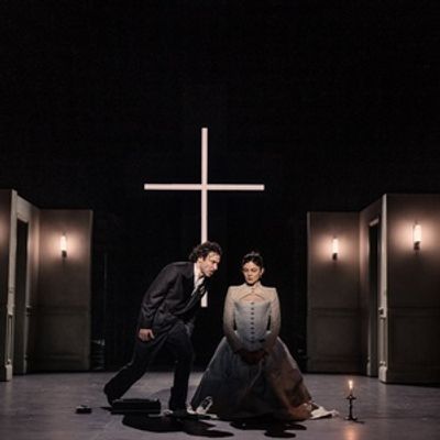 Photos: Monica Barbaro, Lesley Manville and Aidan Turner in LES LIAISONS DANGEREUSES