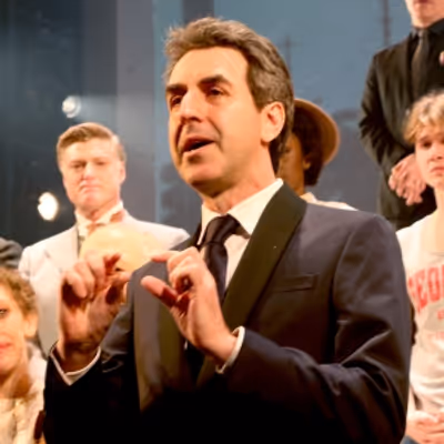 From The Winner's Circle: PARADE Composer Jason Robert Brown Completes His Acceptance Speech In The Press Room