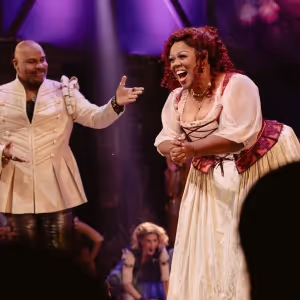 Photos: James Monroe Iglehart and Cheryl Porter Take First Bows in & JULIET
