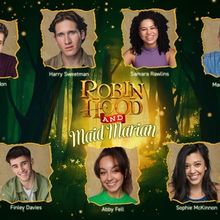 Cast Set For ROBIN HOOD AND MAID MARIAN Panto at Corn Exchange Newbury