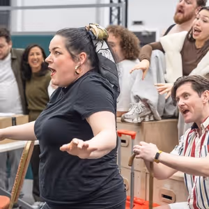 Photos: BANK OF DAVE THE MUSICAL in Rehearsal
