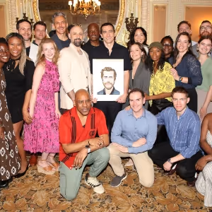 Photos: Jake Gyllenhaal Gets a Sardi's Portrait