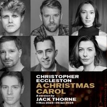Full Cast Set For A CHRISTMAS CAROL at The Old Vic