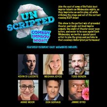 Road Less Traveled Productions' 2024/25 Season UNSCRIPTED Comedy Improv Night Schedul