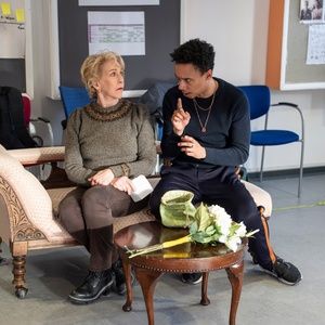 Photos: Patricia Hodge and Robert Bathurst in Rehearsals for THE RIVALS at Orange…