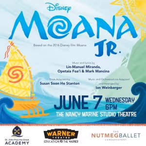 Education @ The Warner To Present MOANA JR., June 7