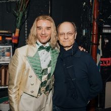 Photos: David Hyde Pierce Visits SPAMALOT on Broadway