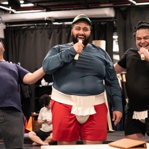 Photos: In Rehearsals for Public Theater and Ma-Yi Theater Company's SUMO