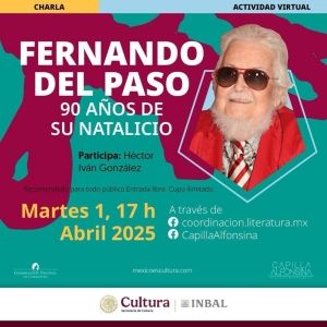 En Charla Virtual Será Recordado El Escritor Fernando Del Paso