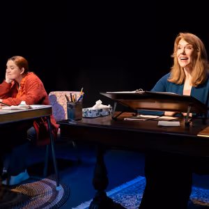 Photos: Donna Lynne Champlin and Emily Skinner in PEN PALS