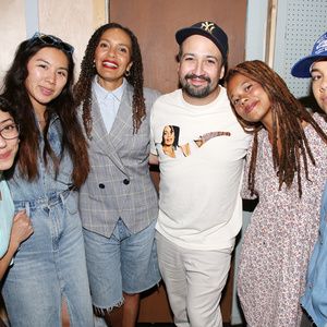 Photos: Lin-Manuel Miranda Visits Eisa Davis at ||: GIRLS :||: CHANCE :||: MUSIC :||