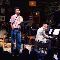 Exclusive: Jordan Fisher & Kate Baldwin Sing the Music of Andrew Lippa at MATCHBOOK FEST