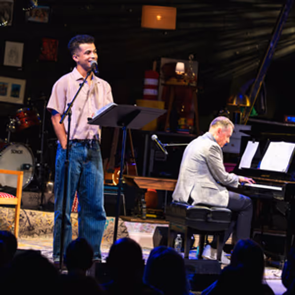 Exclusive: Jordan Fisher & Kate Baldwin Sing the Music of Andrew Lippa at MATCHBOOK F Photo