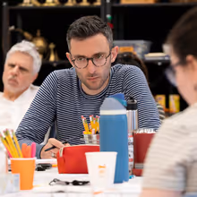 Photos: THE SAVIORS in Rehearsal at Atlantic Theater Company
