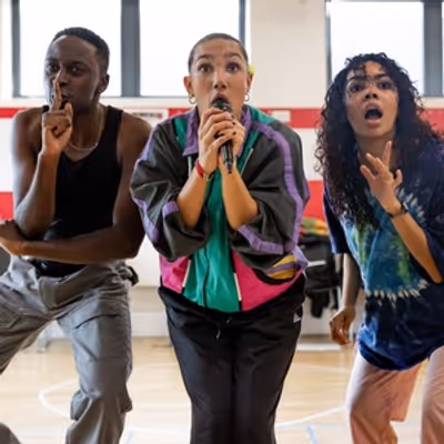 Photos: MAMA GOOSE Panto in Rehearsal at Stratford East