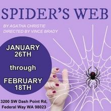 Agatha Christie's SPIDER'S WEB Comes to Centerstage Theatre This Month