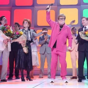 Photos: Elton John Joins the Cast of TAMMY FAYE For Opening Night Curtain Call