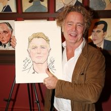 Photos: PERFECT CRIME's John Schneider Receives Sardi's Caricature