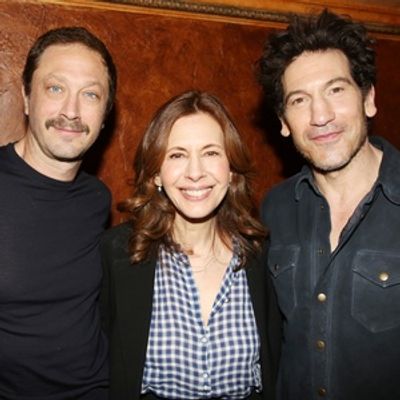 Photos: DOG DAY AFTERNOON's Ebon Moss-Bachrach and Jon Bernthal Meet the Press