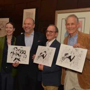 Photos: STROKE OF GENIUS: HIRSCHFELD AT THE ALGONQUIN Opens in the Oak Room