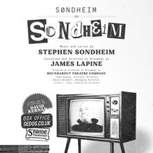 SONDHEIM ON SONDHEIM Comes Home To The Bridewell Theatre This Summer