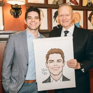 Photos: Jeremy Jordan Receives Portrait at Sardi's