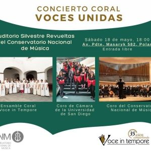 Unen Talentos El Coro Del Conservatorio Nacional De Música, El Coro De Cámara De La…