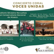Unen Talentos El Coro Del Conservatorio Nacional De Música, El Coro De Cámara De La