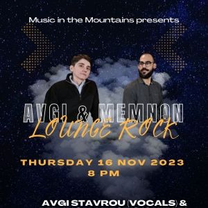 AVGI & MEMNON – LOUNGE ROCK Comes to Agrovino Wine Bar Lofou