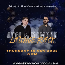 AVGI & MEMNON – LOUNGE ROCK Comes to Agrovino Wine Bar Lofou