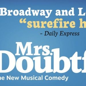 Tickets On Sale This Week For MRS. DOUBTFIRE at BBMann
