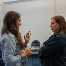 Photo Exclusive: Inside Rehearsals For RACECAR RACECAR RACECAR With The Hearth