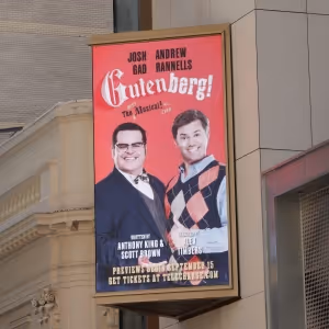 Up on the Marquee: GUTENBERG! THE MUSICAL!