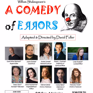 A COMEDY OF ERRORS To Be Presented By Theater 2020