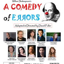 A COMEDY OF ERRORS To Be Presented By Theater 2020