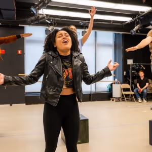 Photos: The Cast of THE GOSPEL ACCORDING TO HEATHER Meets the Press!