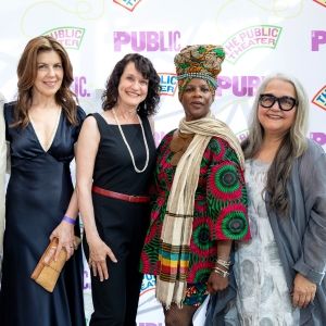 Photos: Renee Elise Goldsberry, Jelani Alladin, and More Turn Out for the Public Theater Public Works Gala